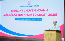 Hiệu trưởng Trường ĐH Y Hà Nội nhắn nhủ các thí sinh trước ngày Match Day 2026: Các tân BSNT hãy chuẩn bị nghị lực và bản lĩnh