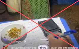 Lật tẩy chiêu lừa đảo livestream bán cát chứa vàng