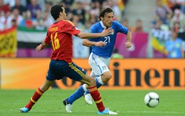 Pirlo nhận thẻ đỏ trong trận CK EURO 2012!