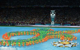 Toàn cảnh lễ bế mạc EURO 2012 