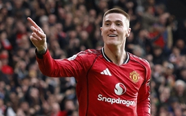 Kết quả Man Utd vs Crystal Palace: Bruno, Sesko đưa 'Quỷ đỏ' lên top 3