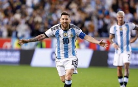 Messi cán mốc 90 bàn thắng cho ĐT Argentina
