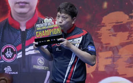 Dương Quốc Hoàng vô địch giải Billiards Pool Predator Việt Nam Challenge of Champions 2025