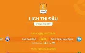 Lịch thi đấu vòng Tứ kết Cúp Quốc gia 2025-2026