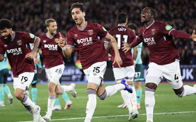 West Ham thắng nghiền ép Wolves, Tottenham bị đẩy xuống nhóm rớt hạng