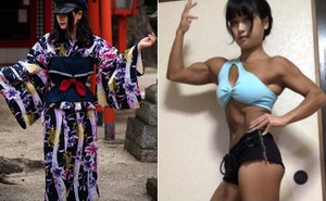 Nàng Lolita Nhật Bản để lộ hình thể cơ bắp như vận động viên cử tạ