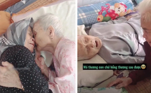 Mẹ già 105 tuổi bật khóc khi gặp con gái 80 tuổi sau 3 tháng giãn cách: Nhớ mà không biết đi đâu gặp