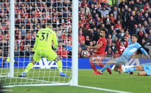 Liverpool 2-2 Man City: Klopp vung nắm đấm, Guardiola đập mạnh tay, dàn siêu sao "lên thần" ở Anfield