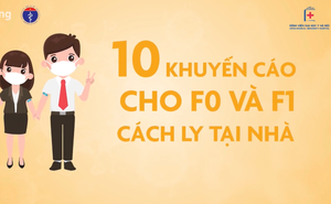 BV Đại học Y Hà Nội khuyến cáo: 10 việc F0, F1 cách ly tại nhà cần làm để đảm bảo an toàn