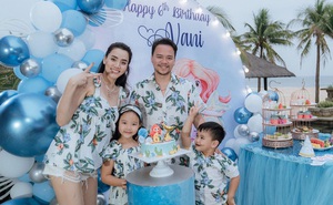Con gái Trang Nhung mới 6 tuổi đã được chú ý nhờ nhan sắc gen trội trong tiệc sinh nhật