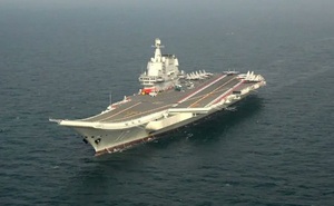Mỹ nâng cao cảnh giác khi tàu sân bay Trung Quốc chuẩn bị ra biển lớn