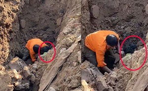 Sức khỏe người đàn ông "đào được dưới hố sâu 2 m" ra sao?