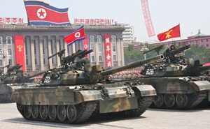 Triều Tiên có 4.300 xe tăng sẵn sàng tung vào chiến tranh