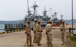Căn cứ hải quân Campuchia có động thái lạ trước chuyến thăm của quan chức Mỹ