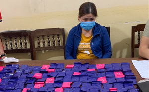 Bắt cặp tình nhân "ôm" 42.000 viên ma túy, 1 bánh heroin trong nhà nghỉ