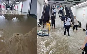 2 giờ kinh hoàng ''đối mặt với Tử thần'' của hàng trăm hành khách trên chuyến tàu bị mắc kẹt trong dòng nước lũ ''ngàn năm có một'' ở Trung Quốc