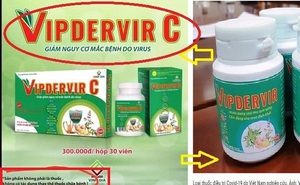 Công ty Dược phẩm Vinh Gia sẽ đổi tên sản phẩm VIPDERVIR-C để tránh nhầm lẫn