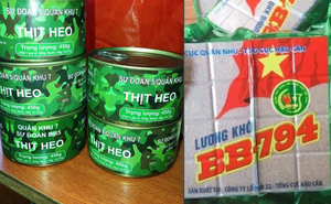 Cận cảnh lon thịt hộp Quân Khu 7 và những món ăn có trong balo của bộ đội Việt Nam, người từng thưởng thức đã có review luôn rồi đây!