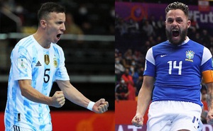 Bán kết Futsal World Cup 2021: Brazil có trả giúp sân lớn ‘món nợ’ trước Argentina?