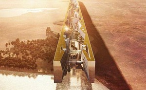 Hé lộ giai đoạn thi công siêu thành phố dài 170km trên sa mạc của Saudi Arabia