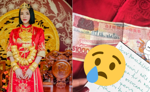Rich kid số 1 châu Á lên xe hoa, nhận đúng 1 tờ tiền “không còn giá trị” từ bố tỷ phú