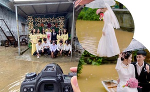 Cảnh tượng hiếm hoi trong lễ đính hôn giữa tháng 4 của cô dâu chú rể Quảng Trị