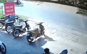 Sang đường ẩu người đàn ông đi xe máy bị xe ben cán tử vong: 3 giây kéo lê rùng mình