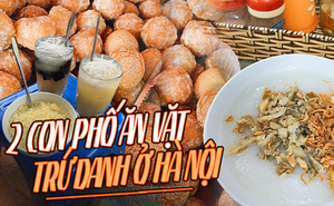 Rẽ vào 2 con phố trung tâm có toàn hàng ăn vặt nổi tiếng Hà Nội: Đi một vòng là no cả ngày