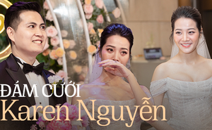 Đám cưới Karen Nguyễn và chồng gốc Hoa: Cô dâu rơi nước mắt thông báo đã có em bé