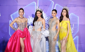 Thảm đỏ Chung kết Hoa hậu Thế giới Việt Nam 2022: Thùy Tiên khoe nhan sắc đẹp nổi bật
