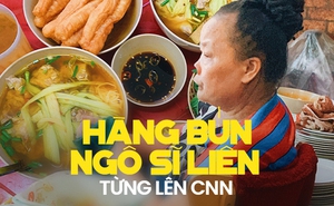 Từng xuất hiện trên kênh truyền hình CNN Mỹ, hàng bún dọc mùng Ngô Sĩ Liên bây giờ ra sao?