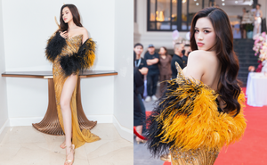 Hoa hậu Đỗ Thị Hà khoe chân dài, vai trần, chính thức lấn sân vào thương trường