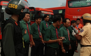 CLIP: Đồng loạt kiểm tra bãi xe Phương Trang, Thuận Thảo, Việt Tân Phát tại TP HCM