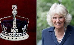 Vương hậu Camilla tháo bỏ viên kim cương trăm triệu đô ra khỏi vương miện đăng quang