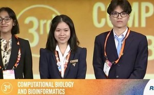 2 học sinh Việt Nam đoạt giải Ba Hội thi khoa học kỹ thuật quốc tế 2023