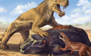 Lộ diện quái thú 252 triệu tuổi to như cọp, da tê giác, mình khủng long