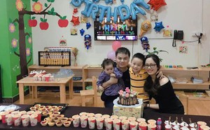 Vợ chồng 8x làm điều đặc biệt cho sinh nhật đáng nhớ của con