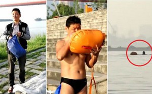 Ông chú 53 tuổi chiến thắng bệnh tiểu đường, bơi 2,2 km vượt sông Dương Tử đi làm mỗi ngày trong 11 năm