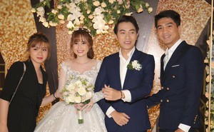Pewpew cùng bạn gái xuất hiện tại đám cưới Cris Phan - Mai Quỳnh Anh