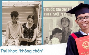 Con đường đến trường của chàng thủ khoa nặng 26kg: "Chúng ta có quyền lựa chọn cách đối phó với biến cố đời mình"