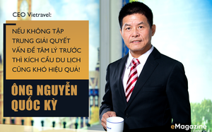 CEO Vietravel: Nếu không tập trung giải quyết vấn đề tâm lý trước thì kích cầu du lịch cũng khó hiệu quả! CEO Vietravel: Nếu không tập trung giải quyết vấn đề tâm lý trước thì kích cầu du lịch cũng khó hiệu quả!