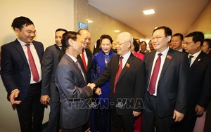 Tổng Bí thư, Chủ tịch nước Nguyễn Phú Trọng dự Đại hội đại biểu Đảng bộ thành phố Hà Nội