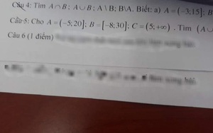 Thầy giáo dạy Toán ra đề "bá đạo" khiến học trò cũng phải "nở nụ cười thật tươi" khi làm đến câu cuối