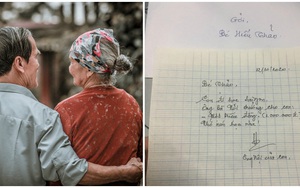 Ngày cháu gái lên Sài Gòn học, ông bà nội dúi vội bức thư dài 4 dòng, nội dung khiến tất cả "cay mắt"