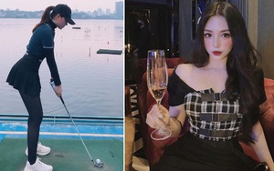 Gái xinh bỏ trăm triệu học chơi golf vì quá mê, khẳng định muốn tìm đại gia chẳng cần phải ra sân