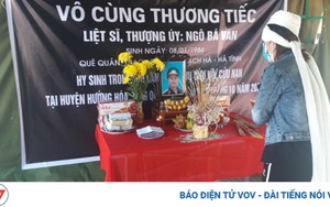 Vợ liệt sỹ Đoàn 337 nén đau thương chịu tang chồng tại khu cách ly