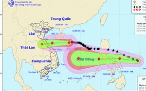 Bão số 8 giật cấp 12 còn cách quần đảo Hoàng Sa khoảng 100km