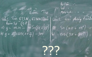 Thầy giáo tuyên bố mỗi người 1 đề nhưng không ai tin, liền ghi vỏn vẹn vài chữ khiến cả lớp té ngửa vì hối hận