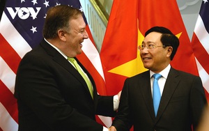 Ngoại trưởng Pompeo: “Thật tuyệt vời khi được quay lại Hà Nội”.