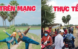 Choáng trước cảnh dân tình đổ xô check-in cây thốt nốt trái tim hot nhất ở An Giang, muốn đến đây trước tiên cần… coi ngày!